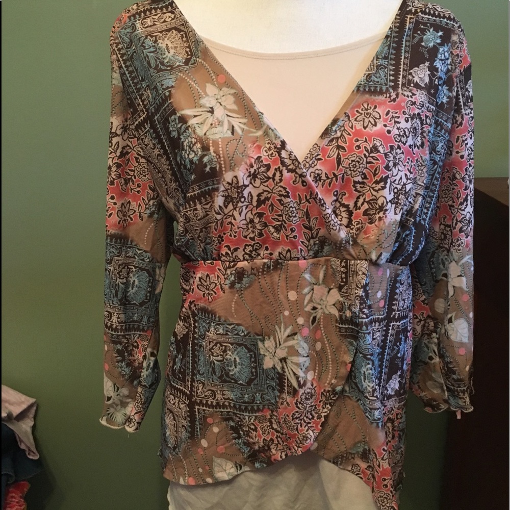 Plus size Cato top